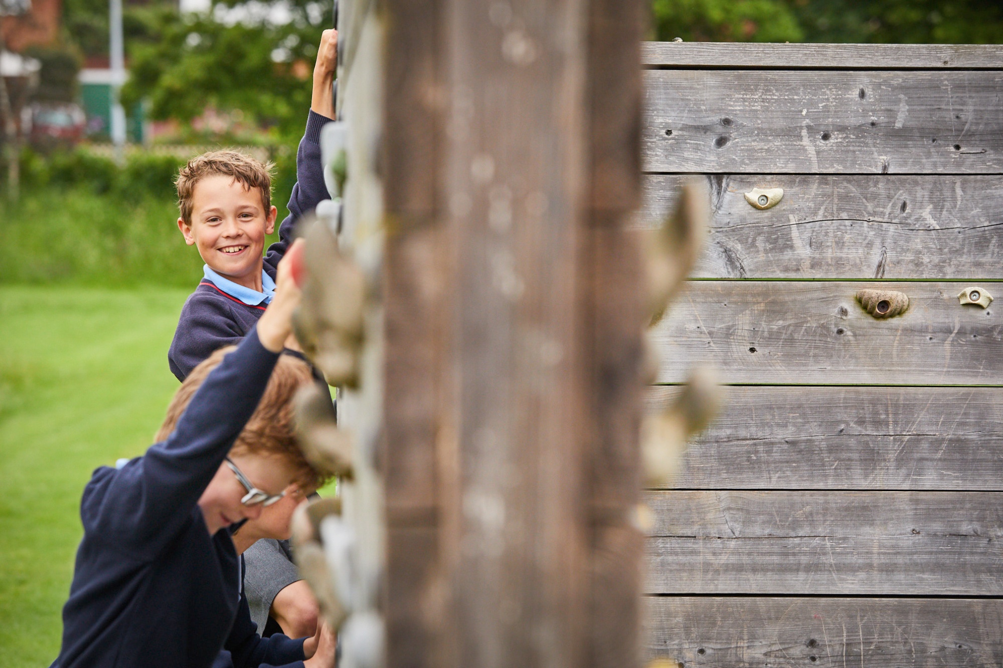 Image of pupils outside to illustrate link to 'Religious Studies' page