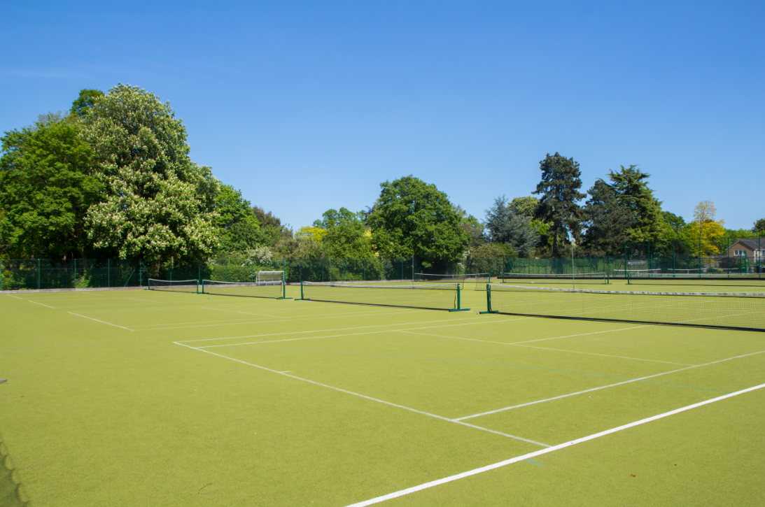 Latham Close Sports Ground Image of tennis courts at Latham Close