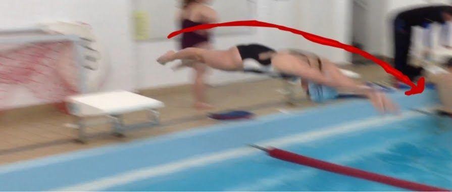 Student diving