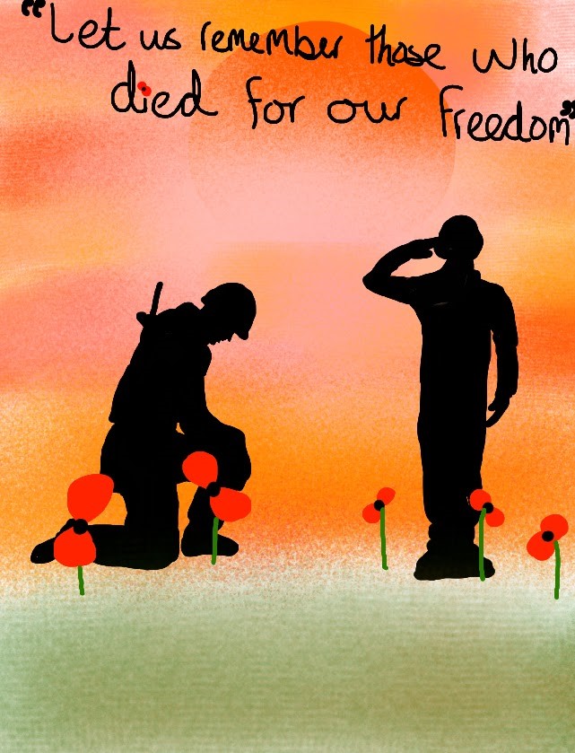 Remembrance Day inspired artwork