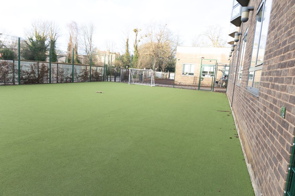 Shaftesbury Road MUGA Image of MUGA at Shaftesbury Road