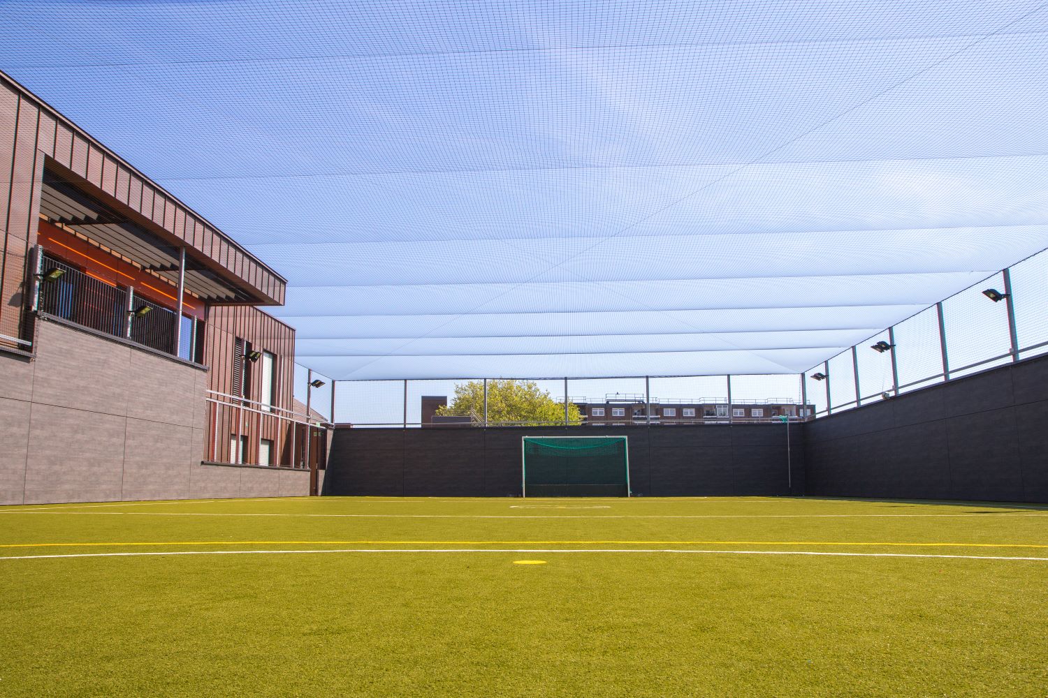 Rooftop MUGA Image of Rooftop MUGA at Senior School