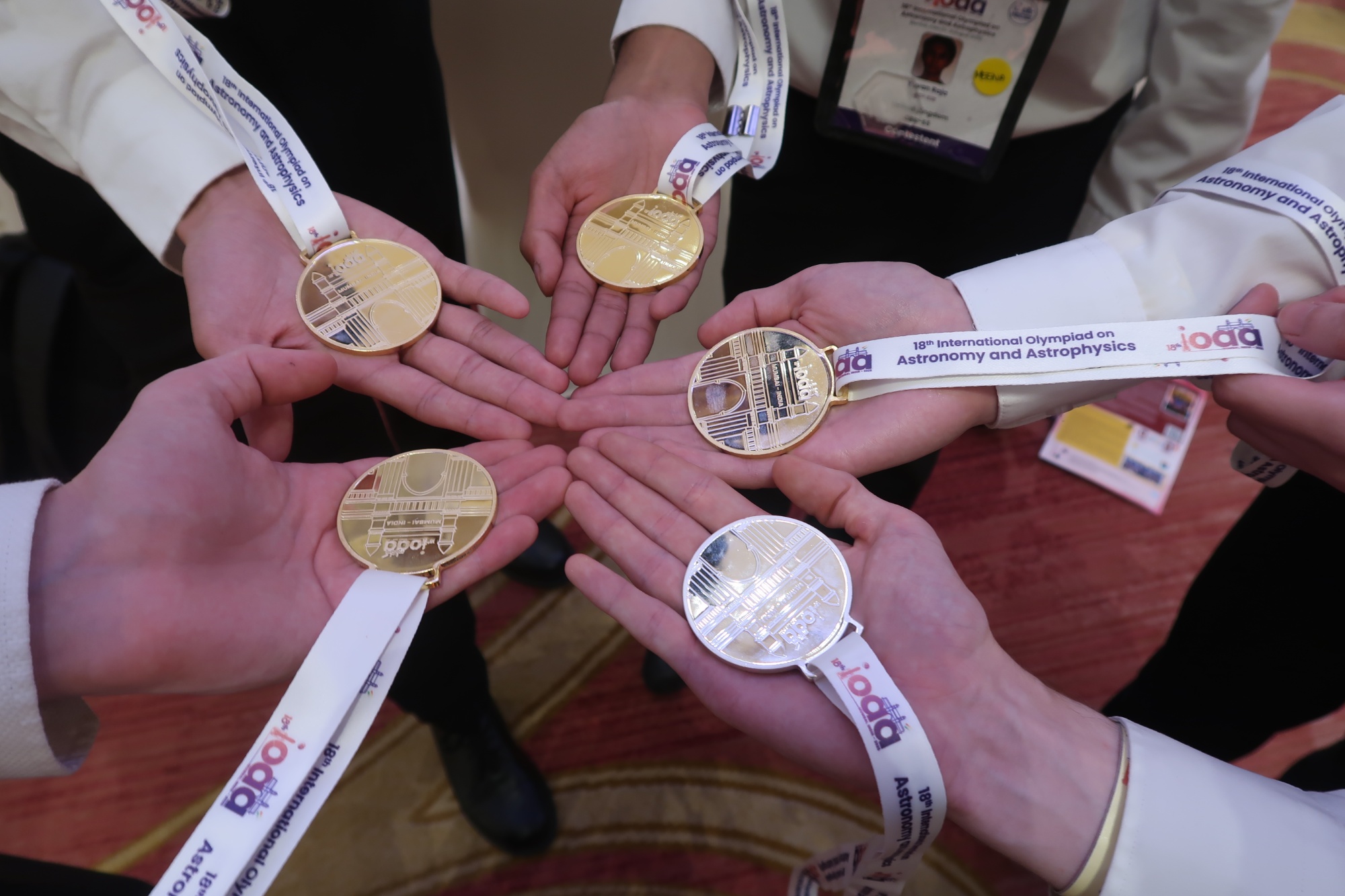 International Olympiad on Astronomy and Astrophysics Medals