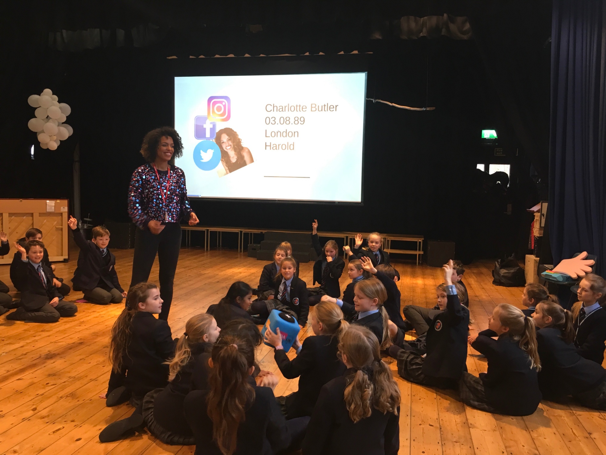 Dame Bradbury's pupils learning about digital safety