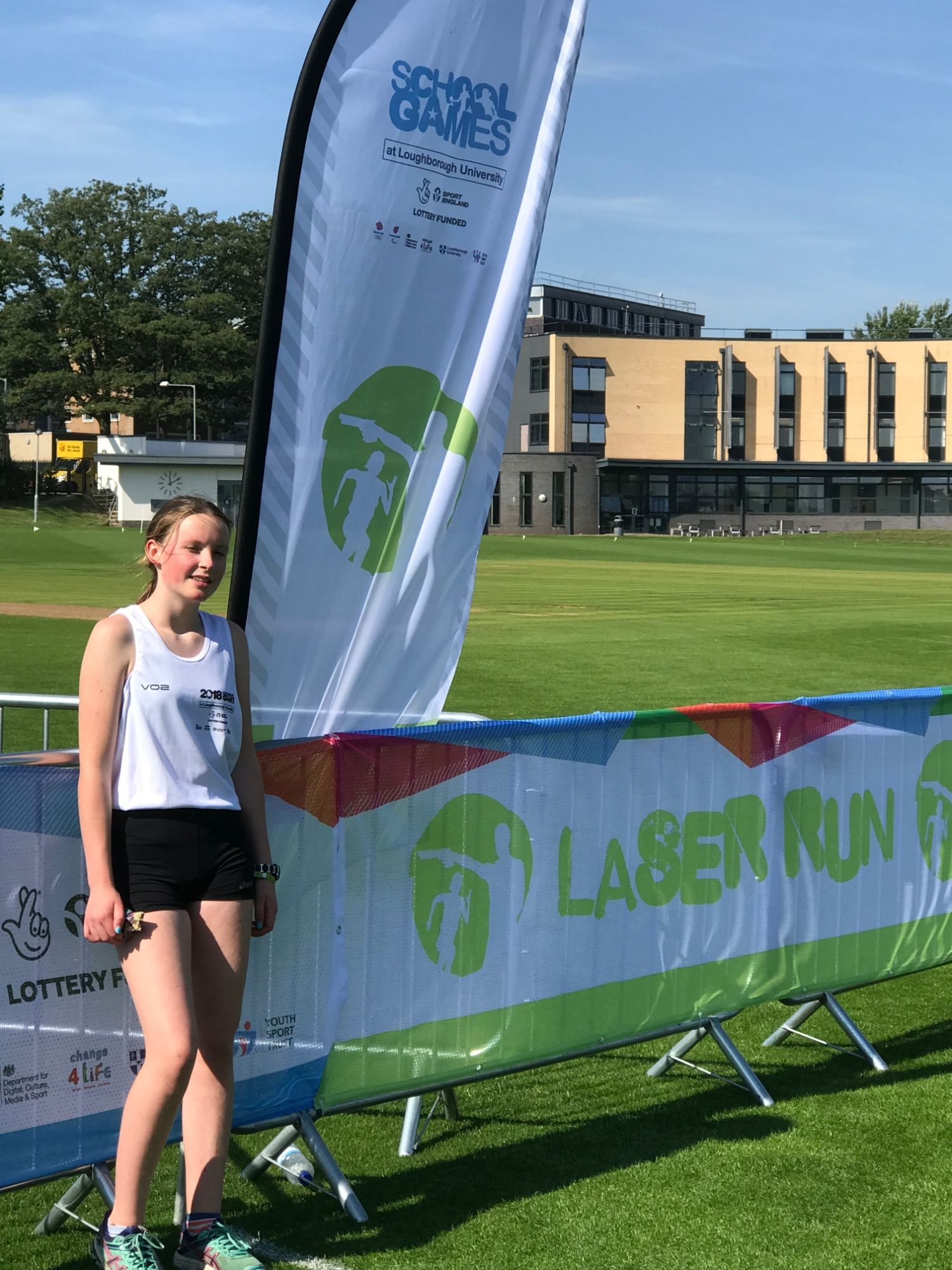 School Games Laser Run