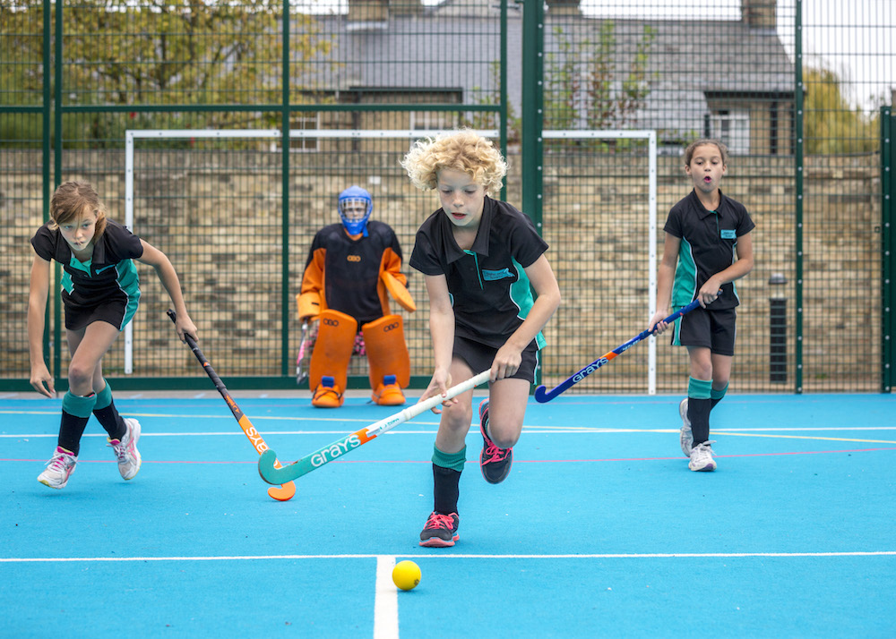 Junior school hockey