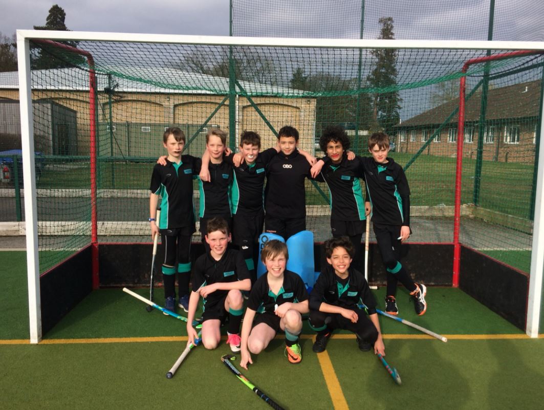 U12 boys hockey team