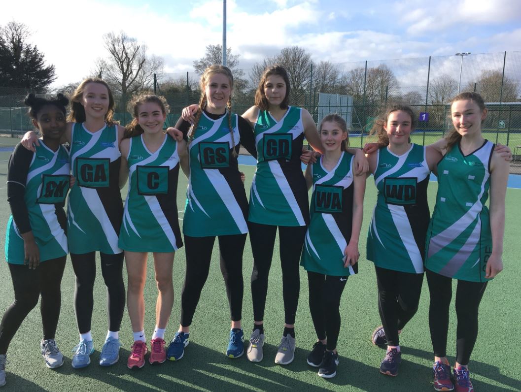 U16 netball team